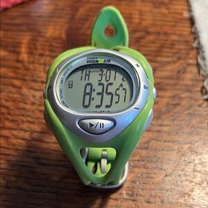 Timex Ironman Lime Green Digital Sport Watch perfect working new battery